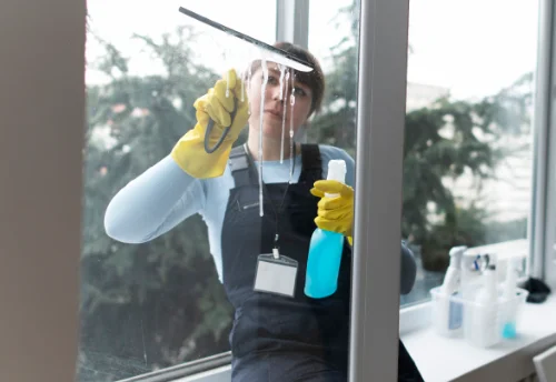 Nettoyage de vitres intérieures et extérieures à Nouzerines